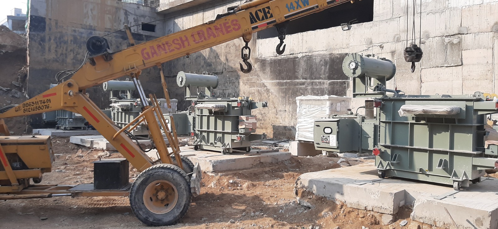 33KV 440V Transformers Installation